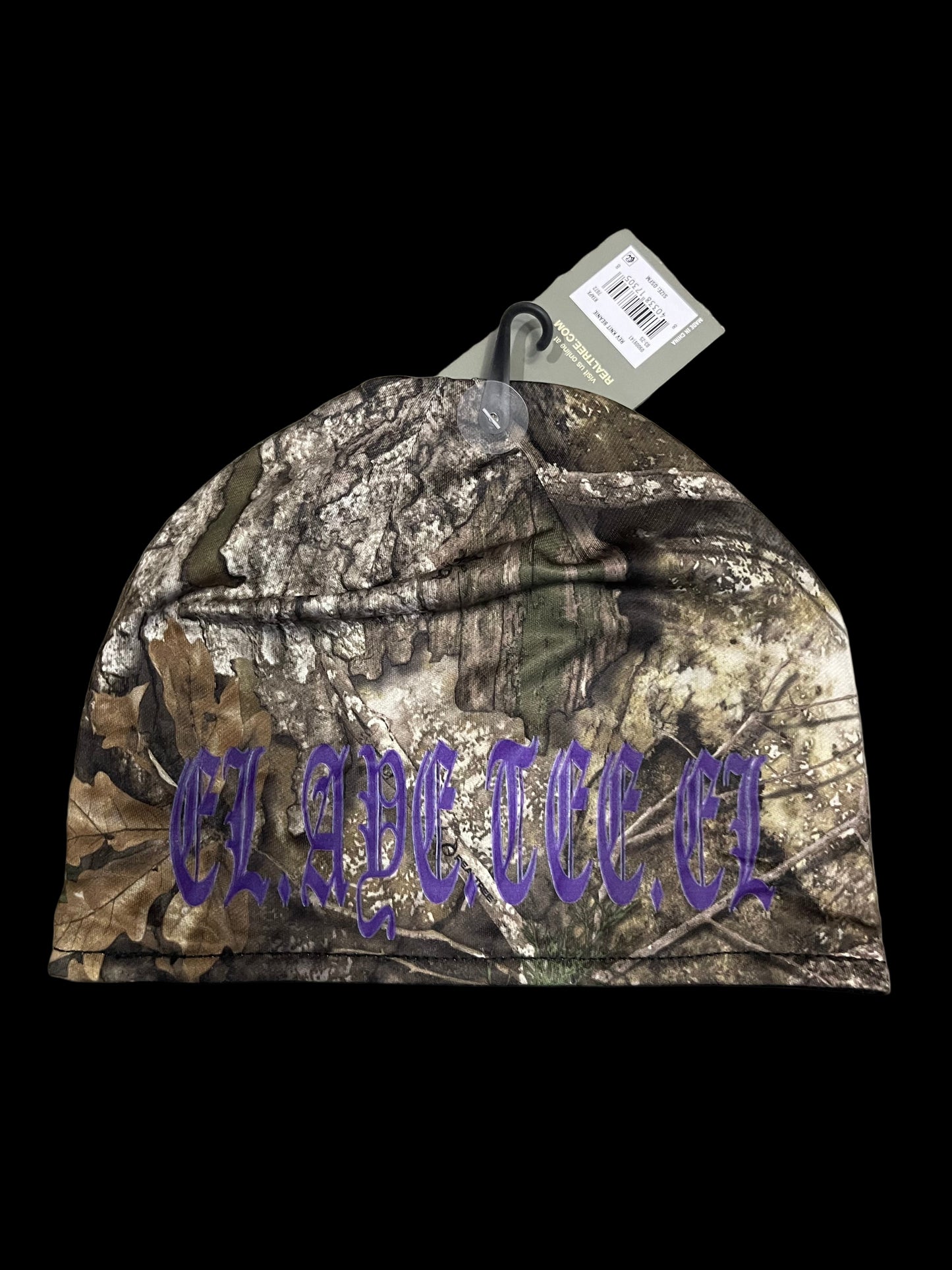 Camo Beanie Purple