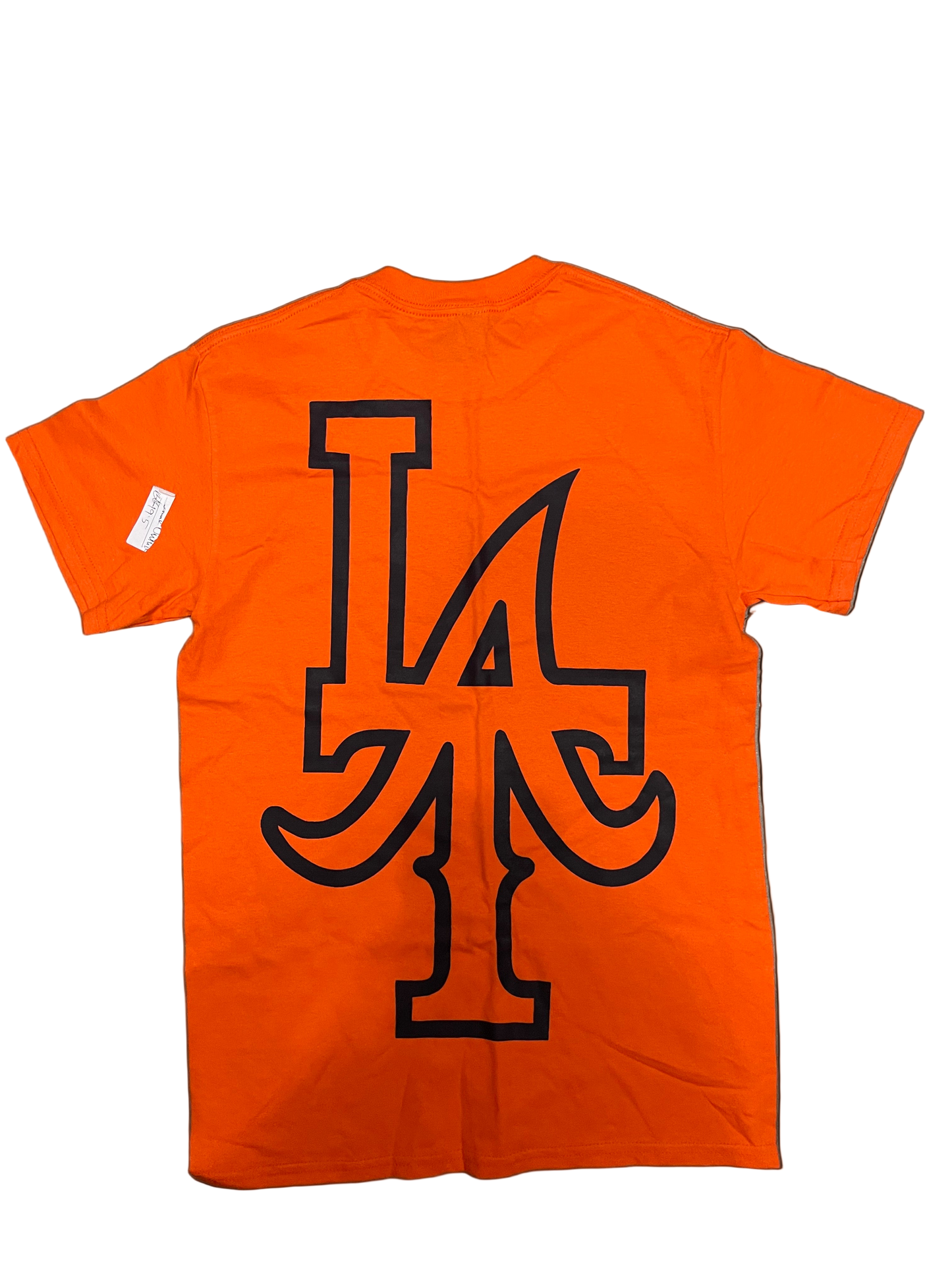Orange T-shirt Black Logo
